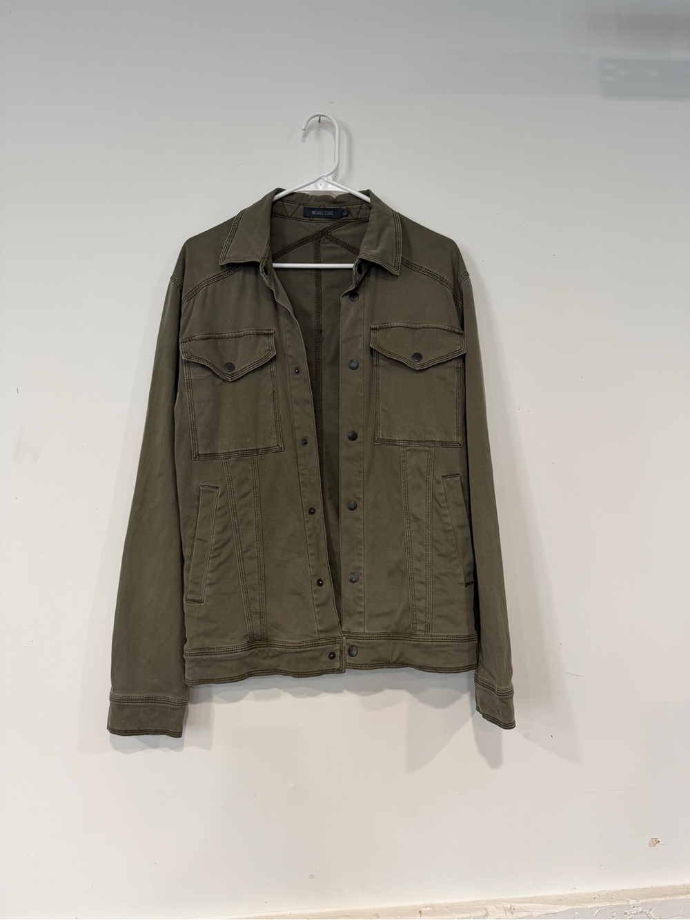 Michael Stars Men’s Olive Military Field Jacket